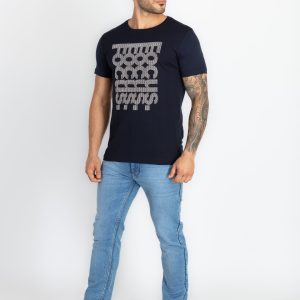 Status Quo Mens Printed Round Neck T-Shirt
