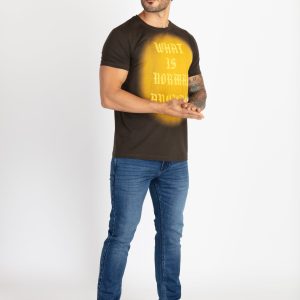 Mens Printed Round Neck T-Shirts