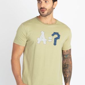 Mens Front & Back Printed T-Shirt