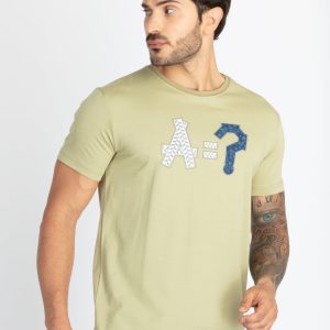 Mens Front & Back Printed T-Shirt