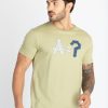 Mens Front & Back Printed T-Shirt