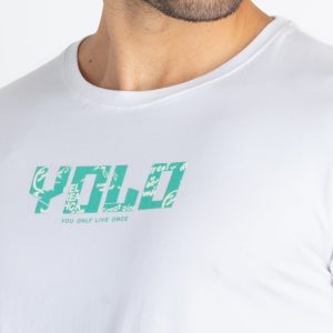 Mens Front & Back Printed T-Shirt