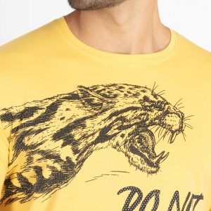 Mens Printed Round Neck T-Shirt