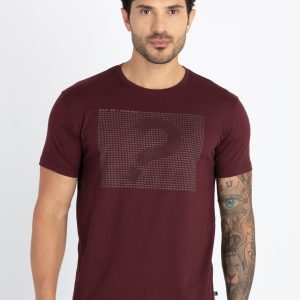 Mens Printed Round Neck T-Shirts