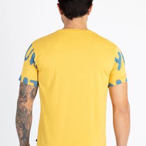 Mens Printed Round Neck T-Shirt