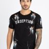 Mens All Over Printed Round Neck T-Shirt