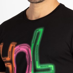 Mens Printed Round Neck T-Shirt