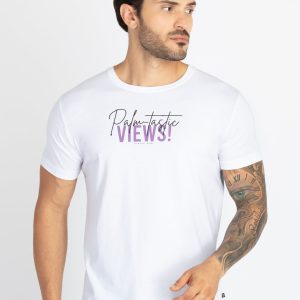 Mens Front & Back Printed T-Shirt