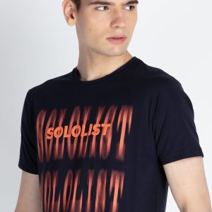 Mens All Over Printed Round Neck T-Shirt