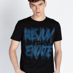 Status Quo Mens Printed Round Neck T-Shirt