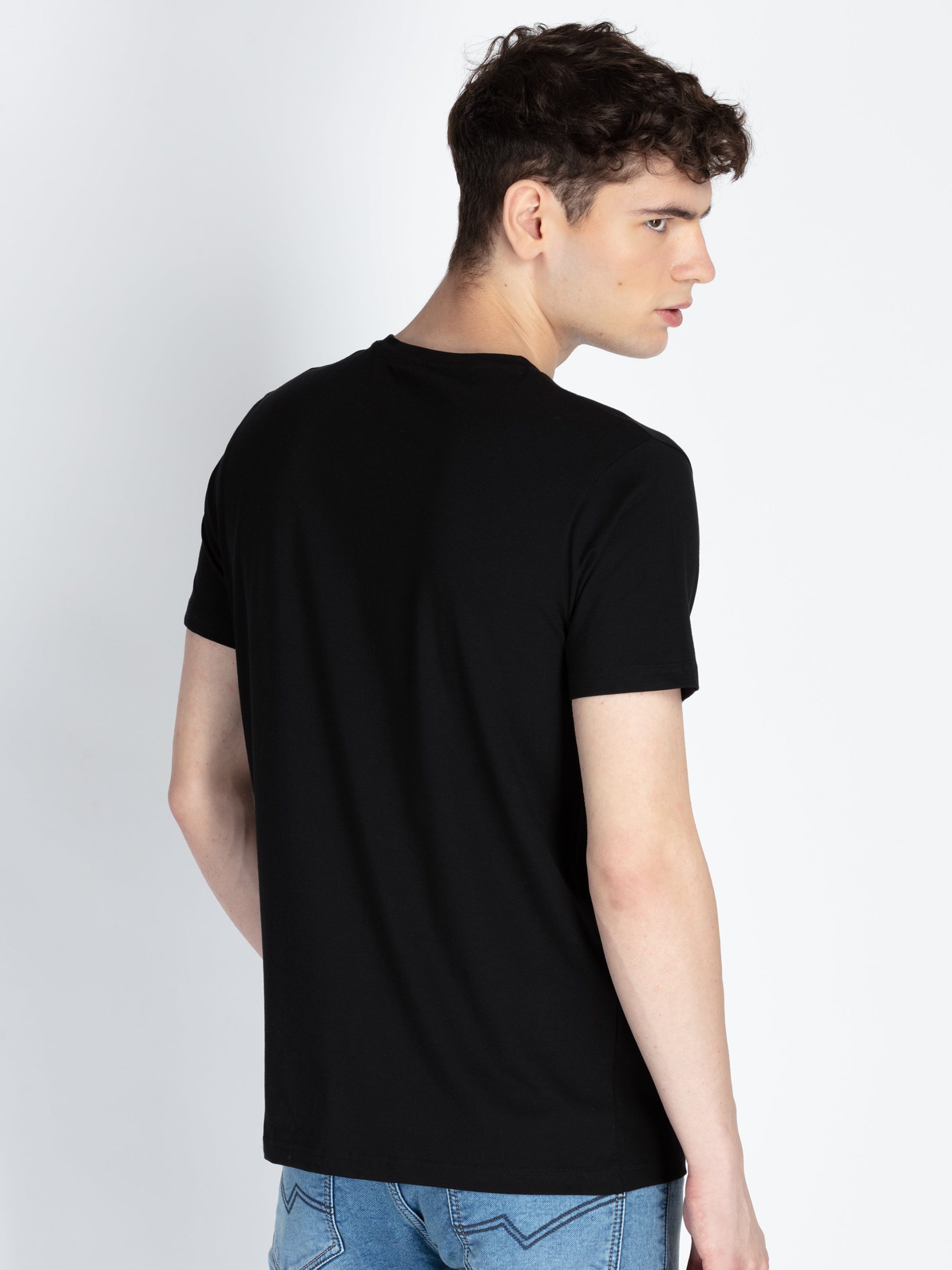 Status Quo Mens Printed Round Neck T-Shirt