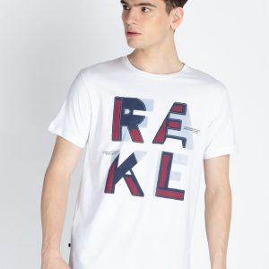 Mens Printed Round Neck T-Shirt