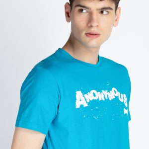 Mens Fron & Back Print Round Neck T-Shirt