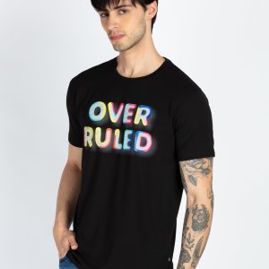 Mens Printed Round Neck T-Shirt
