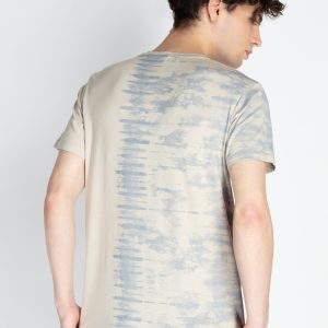 Mens All Over Printed Round Neck T-Shirt