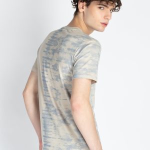 Mens All Over Printed Round Neck T-Shirt