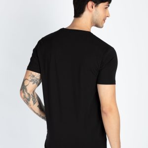 Mens Printed Round Neck T-Shirt