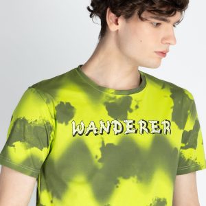Mens All Over Printed Round Neck T-Shirt