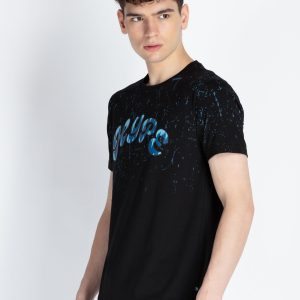 Mens All Over Printed Round Neck T-Shirt