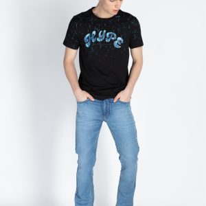 Mens All Over Printed Round Neck T-Shirt