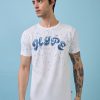 Mens All Over Printed Round Neck T-Shirt