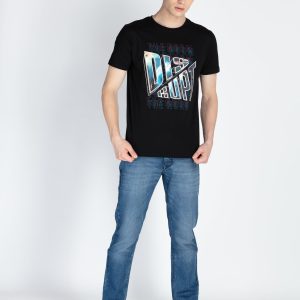 Mens Printed Round Neck T-Shirt