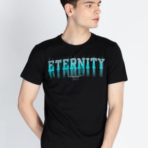 Mens Printed Round Neck T-Shirt
