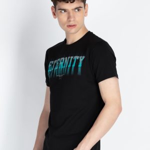 Mens Printed Round Neck T-Shirt
