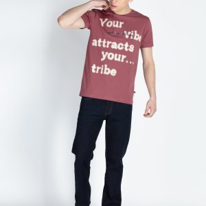 Mens All Over Printed Round Neck T-Shirt