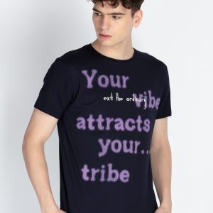 Mens Printed Round Neck T-Shirt