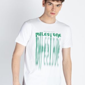 Mens Printed Round Neck T-Shirt