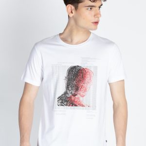 Mens Printed Round Neck T-Shirt