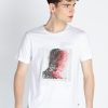 Mens Printed Round Neck T-Shirt