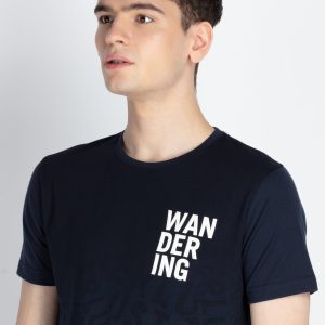 Mens Printed Round Neck T-Shirt