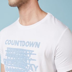 Status Quo Men'S Printed Regular Fit Tshirts