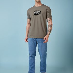 Status Quo Men'S Printed Regular Fit Tshirts