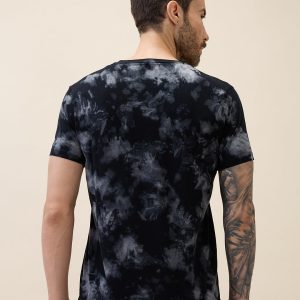 Status Quo Men'S Printed Round Neck Half Sleeves Regular Fit Tshirt
