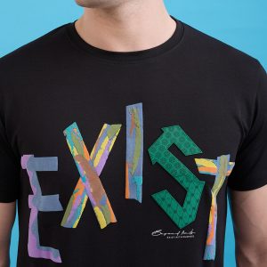 Status Quo Men'S Printed Round Neck Half Sleeves Regular Fit Tshirt