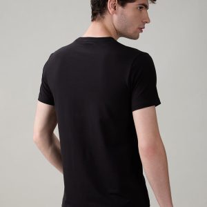 Status Quo Men'S Cotton Half Sleeves T-Shirt With Bold Graphic & Typography Print