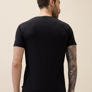 Men'S Printed Round Neck Half Sleeves Regular Fit Tshirt