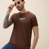 Status Quo Men'S Printed Round Neck Half Sleeves Regular Fit Tshirt