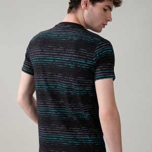 Status Quo Men'S Printed Half Sleeves Round Neck Regular Fit T-Shirt