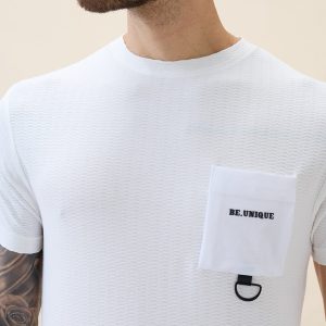 Status Quo Men'S Solid Round Neck Half Sleeves Regular Fit Tshirt