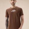 Status Quo Men'S Chest & Back Typography Print Round Neck Half Sleeves Regular Fit T-Shirt