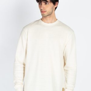 Status Quo Men'S Solid Round Neck Full Sleeve T-Shirt