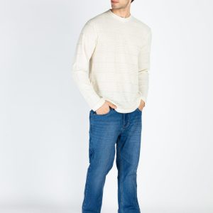 Mens Solid Round Neck Full Sleeve T-Shirt