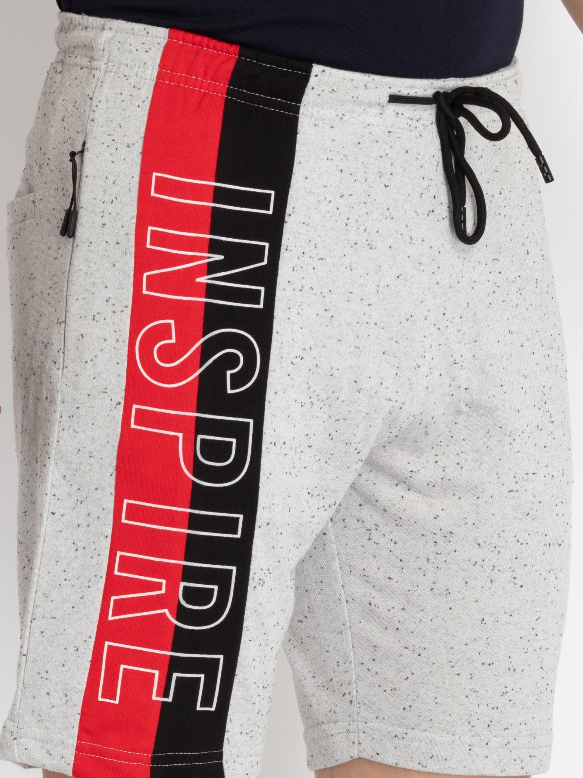 Status Quo Mens Printed Regular Fit Shorts