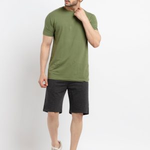 Status Quo Status Quo Men'S New Basic Solid Regular Fit Short