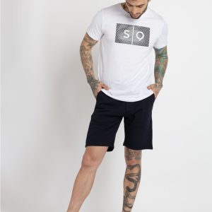 Status Quo Mens Solid Regular Fit Shorts