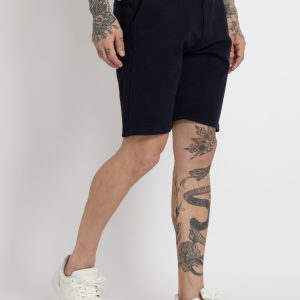 Status Quo Mens Solid Regular Fit Shorts